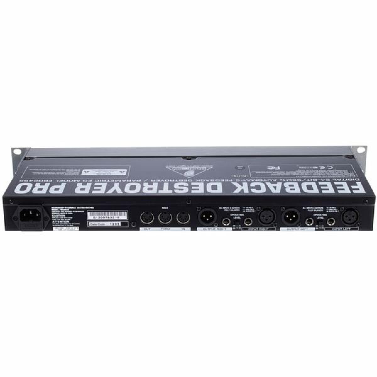 Behringer FBQ2496 Feedback Destroyer - BimotorDJ